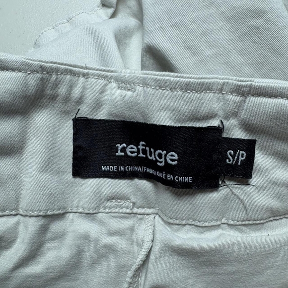 Refuge Low Rise White and Cream Pleated Mini Skirt With Built-In Shorts - Picture 5 of 7